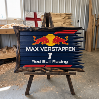 Mike's Handcrafted F1 Wooden Flags